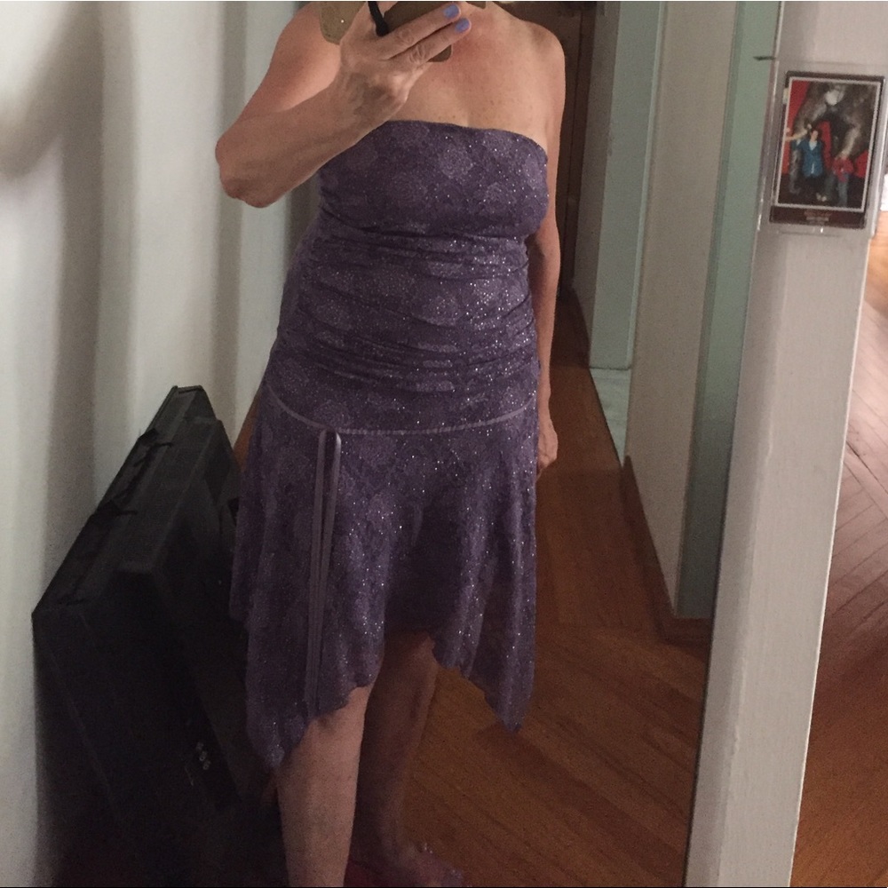 Alyn Paige New York strapless dress size L